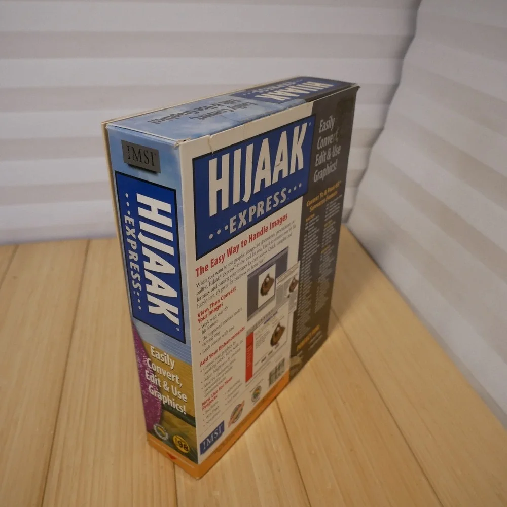 Quarterdeck Hijaak‎ Express Graphics Conversion - Windows 95, 98, NT 4.0 CD-ROM